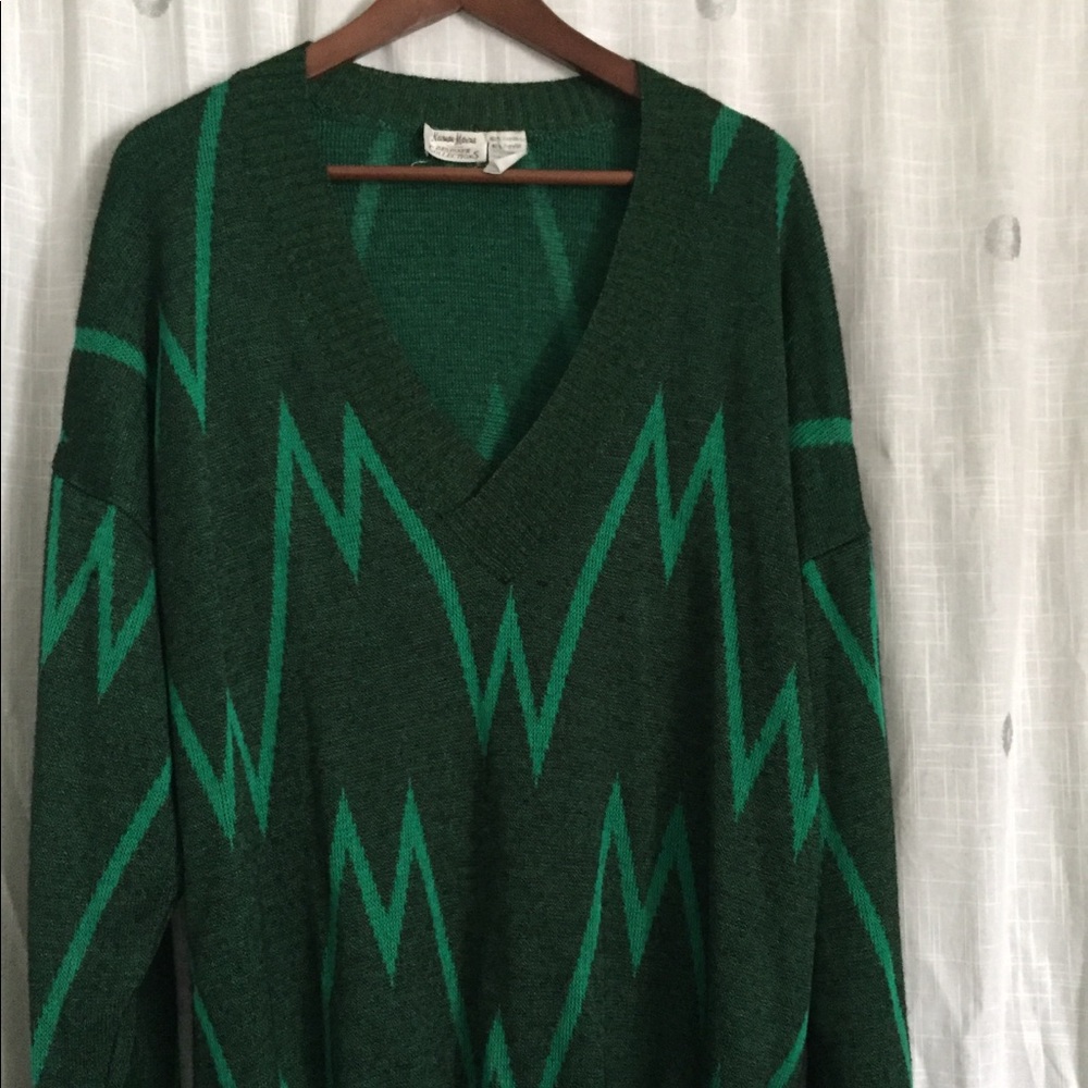 Vintage green sweater